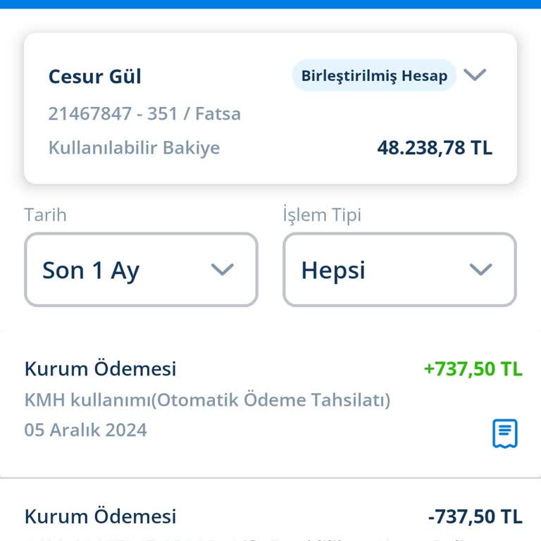 İzinsiz Hesap Kesintisi Ve İade Talebi