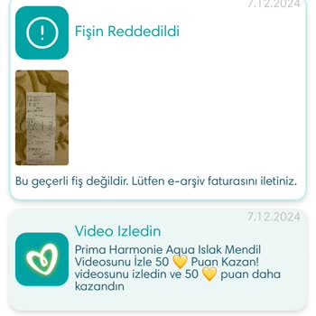 Prima Bebek Bezi Fişi Reddedildi: Müşteri Mağduriyeti