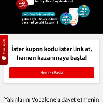 Vodafone'da Yanıltıcı Kampanya Ve Eksik Hediye Sorunu