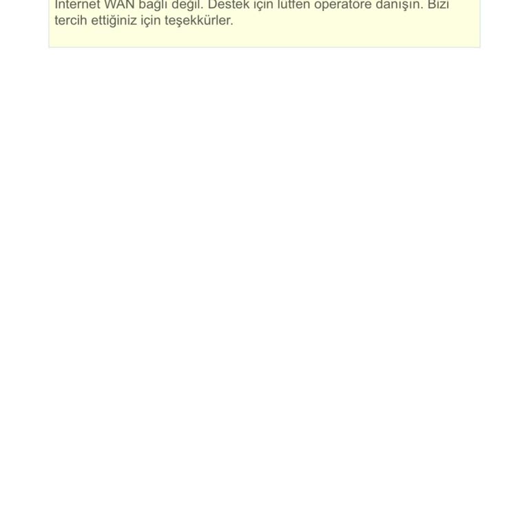 İnternet Kesintisi Ve Yavaşlık Sorunu