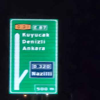Yetersiz Yol Tabelası Yüzünden Yanlış Yön