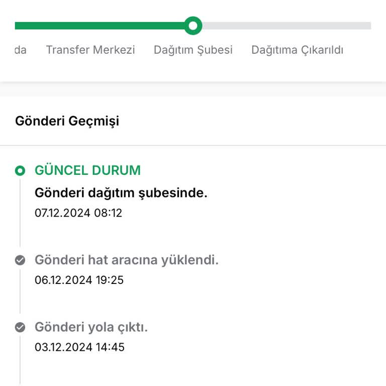 Sürat Kargo'nun Geciken Teslimat Sorunu
