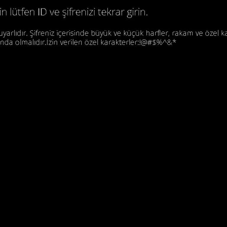 Şifre Değiştirme Sorunu Ve İletişim Eksikliği