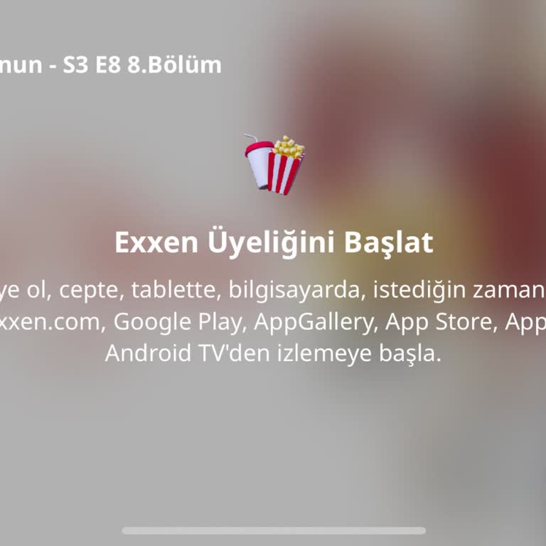 Exxen Üyelik Sorunu: Giriş Var, İçerik Yok!