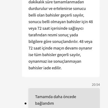 Kolaybet'te Maç Sonuçlanma Süresi Sorunu