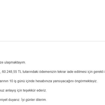 Yanlış Ürün Ve Geciken İade Süreciyle Mağduriyet