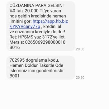 Yanıltıcı Hepsipay Mesajları Ve Kredi Başvurusu Sorunu