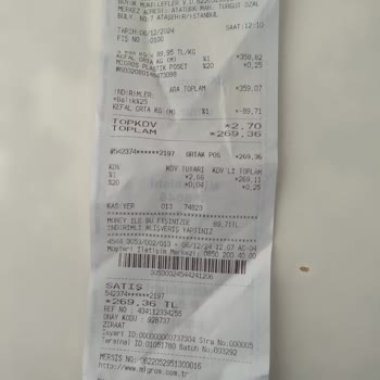 Balık Temizleme Hizmetinde Eksiklik Ve Personel Tavrı