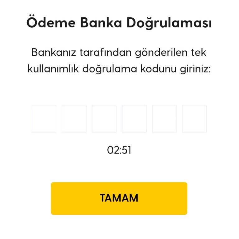 Masterpass SMS Doğrulama Sorunu