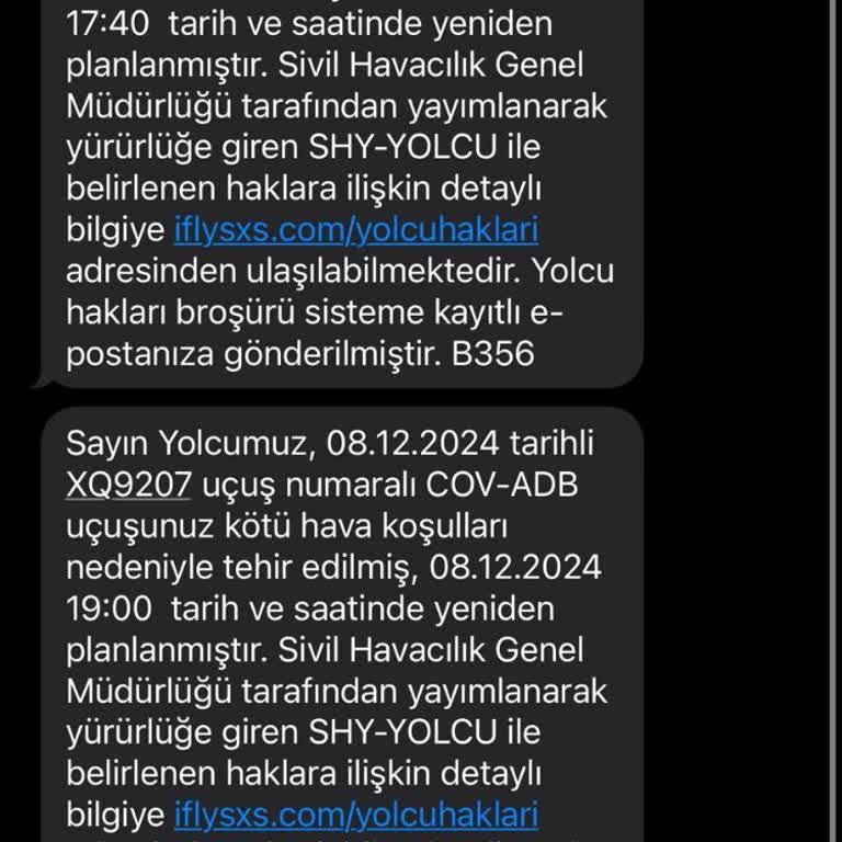 Uçuş Saatindeki Yanlış Bilgilendirme Mağduriyeti