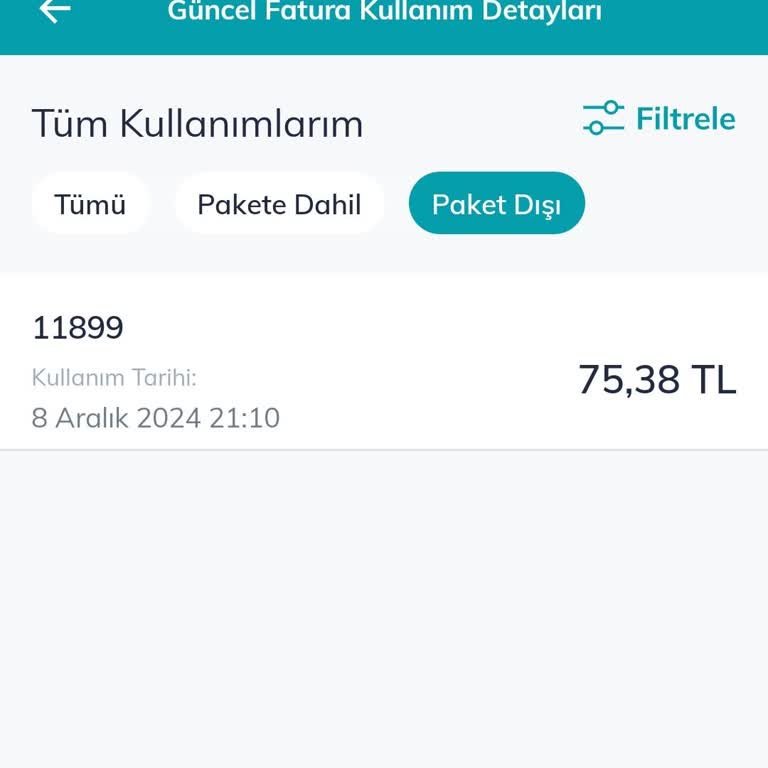 Haksız 11899 Ücretlendirmesi Ve İptal Talebi