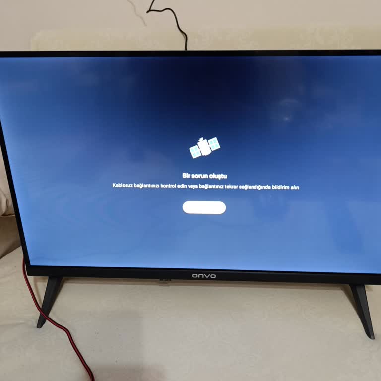 Onvo Televizyonumda Çözülmeyen İnternet Sorunu