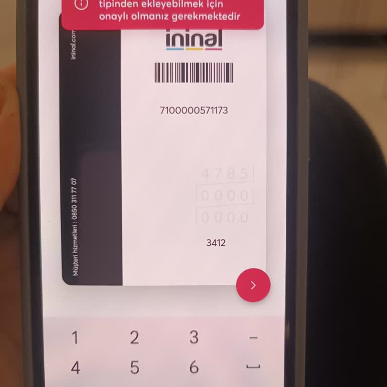 İnial Kart Onayıyla İlgili Acil Yardım Bekliyorum
