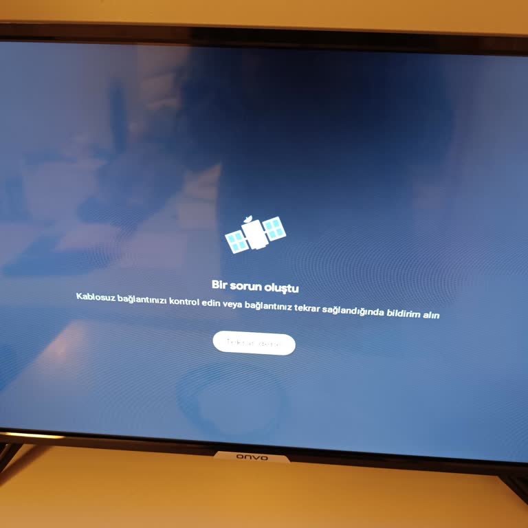 Onvo Televizyonumda Google Play Sorunu
