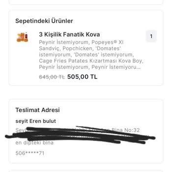 Eksik Sipariş Ve İlgisiz Müşteri Hizmetleri