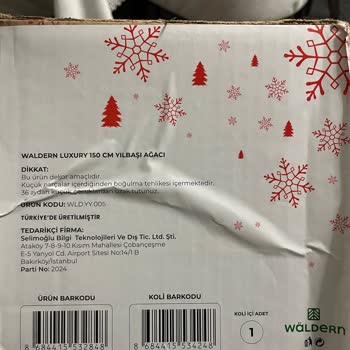 Yanlış Etiketleme İle Yılbaşı Ağacı Hayal Kırıklığı