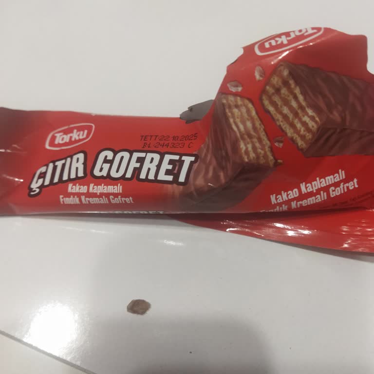 Torku Gofret İçinden Taş Çıkması Tehlikesi