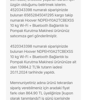 Kusurlu Ürün Ve İade Sorunu: Mağduriyetim Giderilmiyor