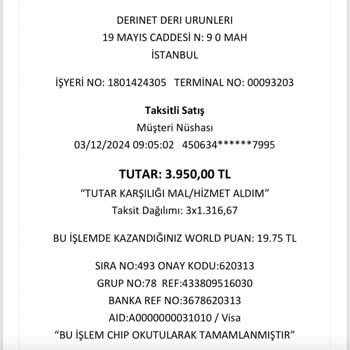 İade Talebime Olumsuz Yanıt Verildi