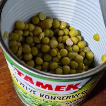 Konserve Üründe Şok Edici Sürpriz