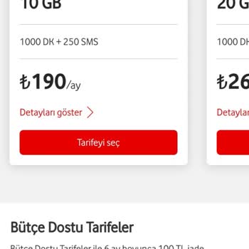 Vodafone'da Yüksek Fiyatlandırma Ve Yanıltıcı Kampanya Deneyimi