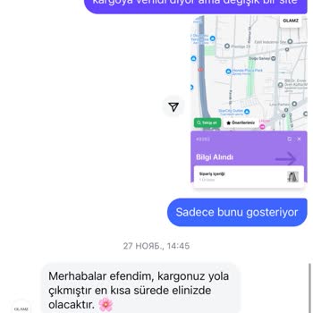 Glamz Türkiye'de Sipariş Ve Kargo Sorunları