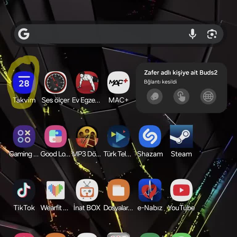 Samsung S24 Ultra Takvim Sorunu
