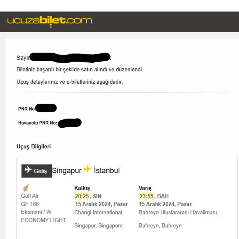 Ucuzabilet'te Değişiklik Ve İade Sorunu