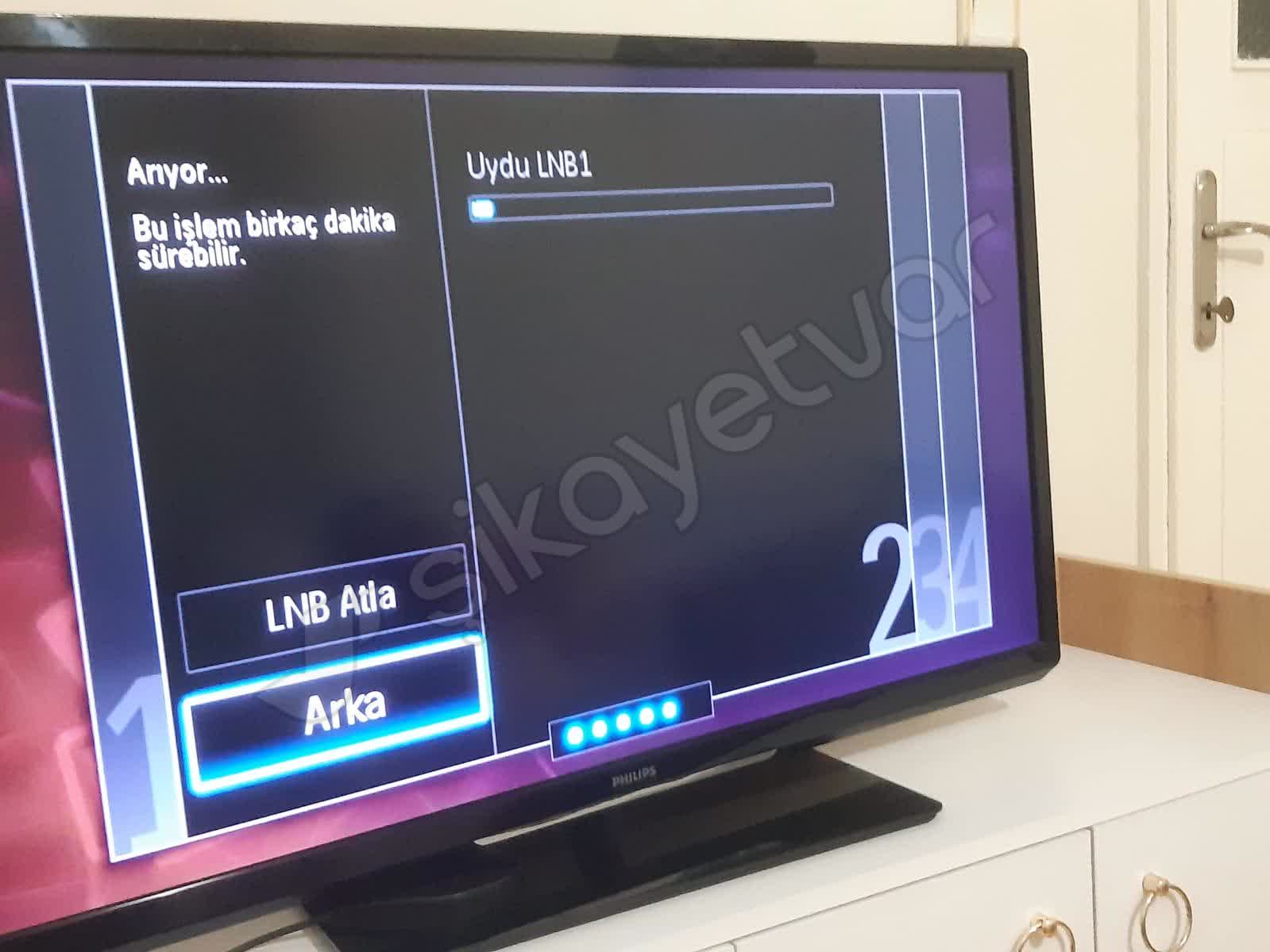 Philips TV Uydu Kurulum Sorunu: LNB Hatası - Şikayetvar