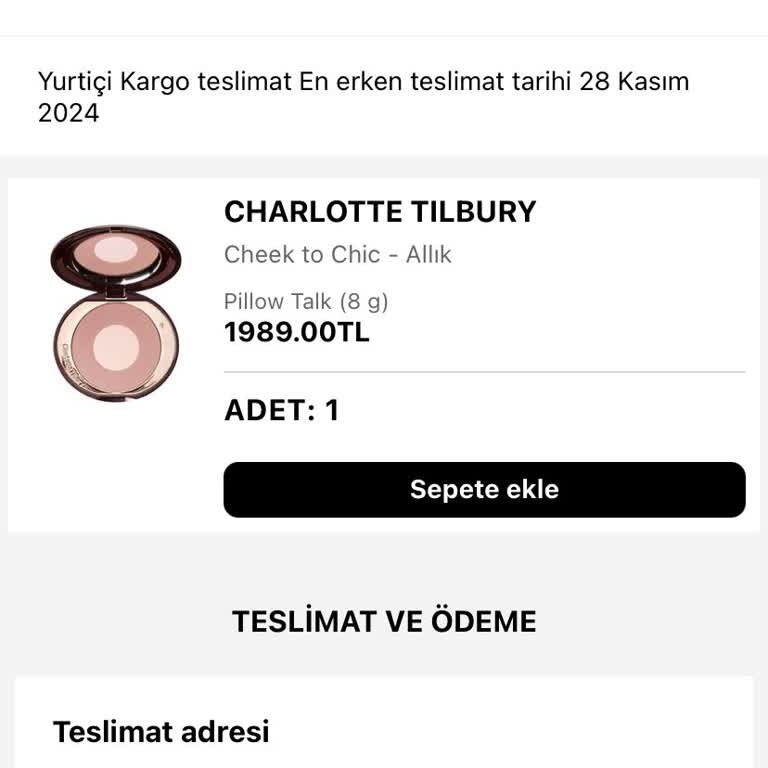 Sephora Türkiye'de Kart Puanı Sorunu