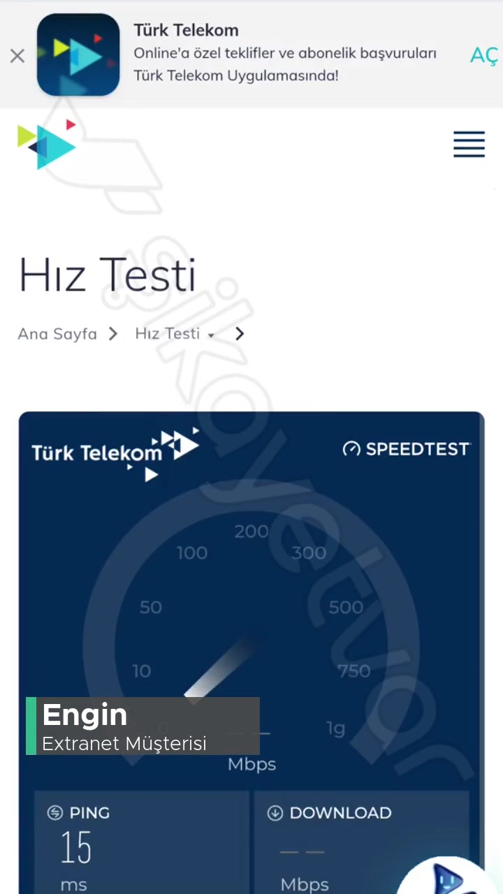 Extranet Hız Sorunu Bitmiyor! videonun kapak resmi