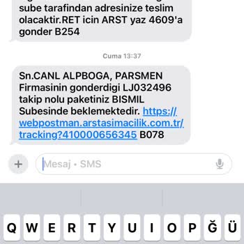 Yanlış Ürün Gönderimi Ve İletişim Sorunu
