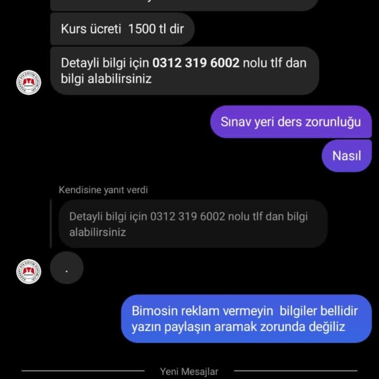 Bilgi Almak İsterken Azar Yedim