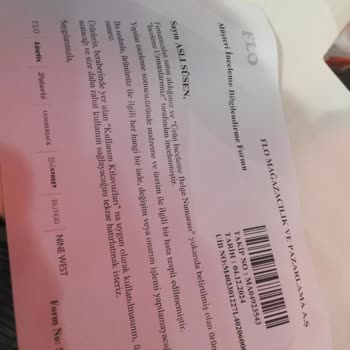 FLO Mağazasından Aldığım Ayakkabının Kalitesizliği Ve Değişim Sorunu