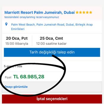 Haksız İptal Ücreti Ve İade Talebi
