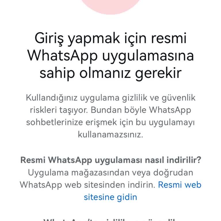 Huawei Güncellemesi Sonrası WhatsApp Erişim Sorunu