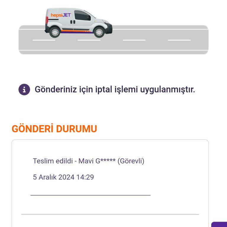 Yanlış Teslimat Ve Geri İade Sorunu