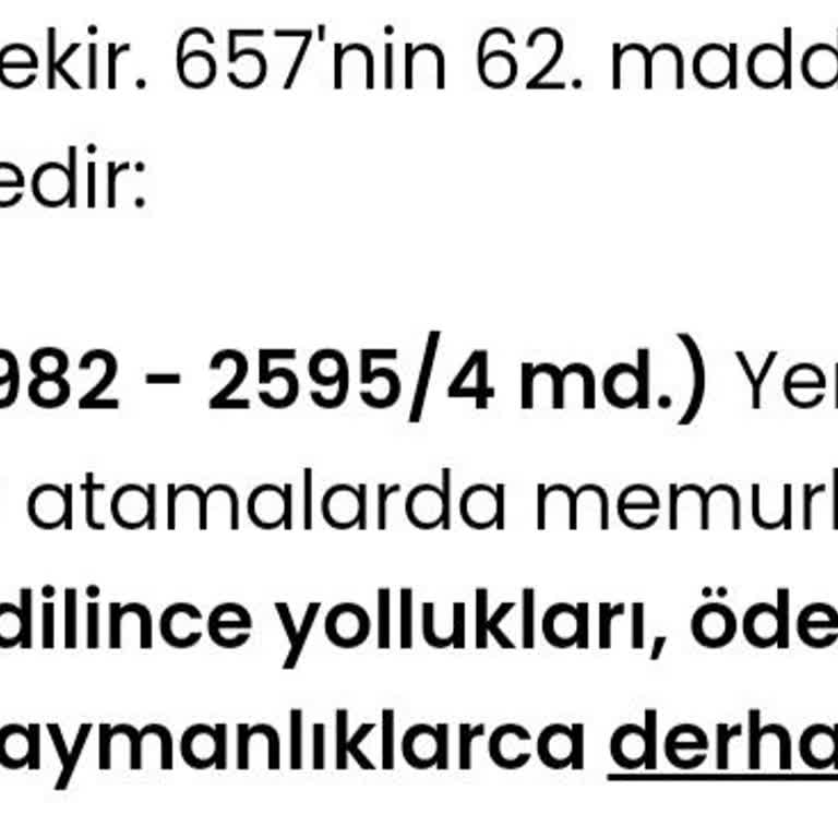 Yolluk Ödeneği Mağduriyeti