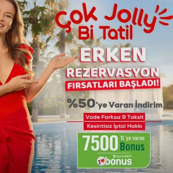 Jolly Tatil Turunda Bonus Kampanyası Sorunu