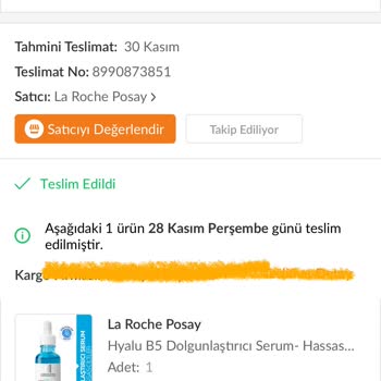 La Roche-Posay Hyalu B5 Serumu Kullanımında Alerjik Reaksiyon Deneyimi