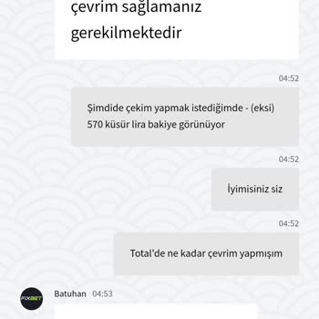 Çevrim Şartları Ve Bonus Sorunu