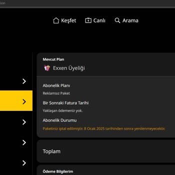 Exxen Üyelik Sorunu: İzleyemediğim İçerikler Ve Yetersiz Müşteri Hizmetleri
