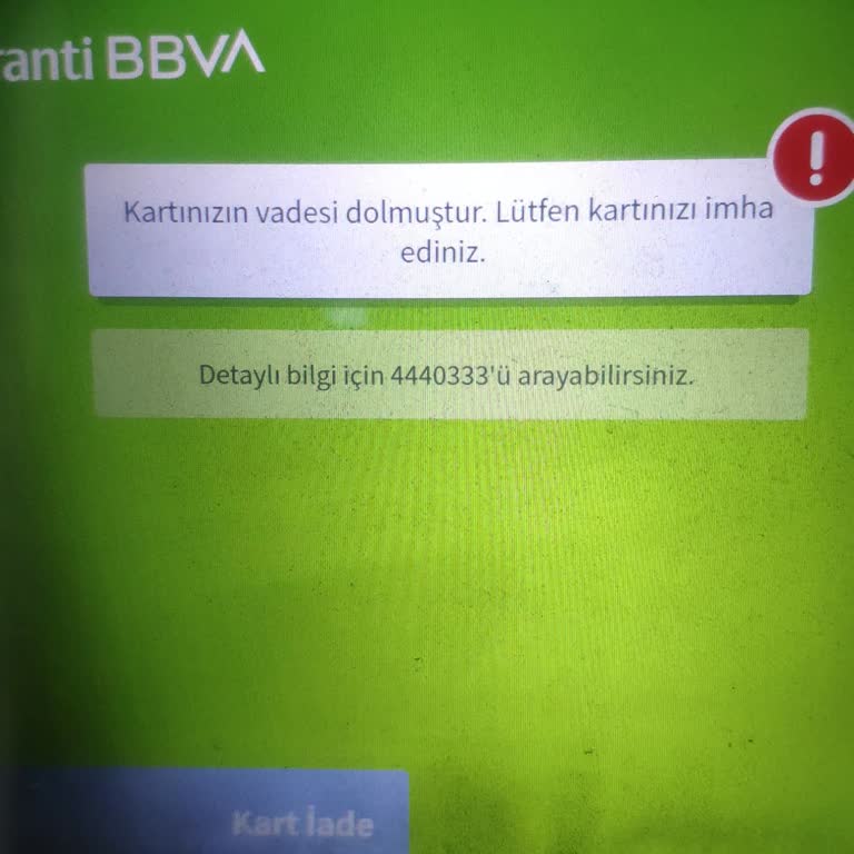 Kart Yenileme Sürecinde Yaşanan Mağduriyet