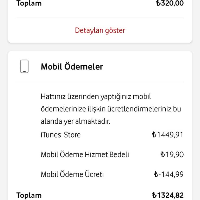 Kullanılmayan Uygulama İçin Fatura Şoku