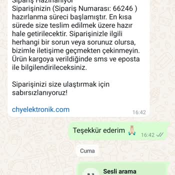 Sipariş Verilen Ürün Teslim Edilmedi Ve İletişim Sağlanamadı