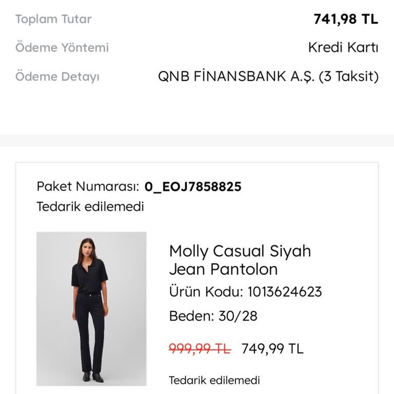 Siparişin Kargolanmaması Ve İletişim Eksikliği