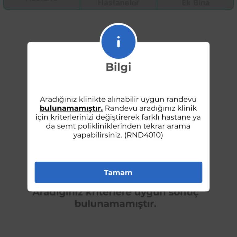 MHRS Randevu Sorunu Ve Mağduriyet