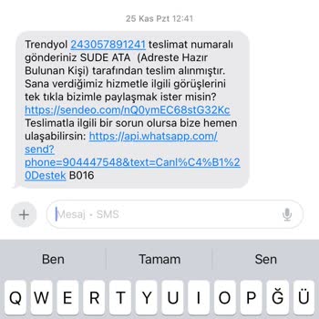 Teslimat Sorunları Ve Çözüm Eksikliği