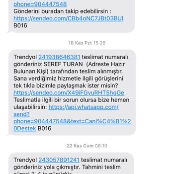 Teslimat Sorunları Ve Çözüm Eksikliği