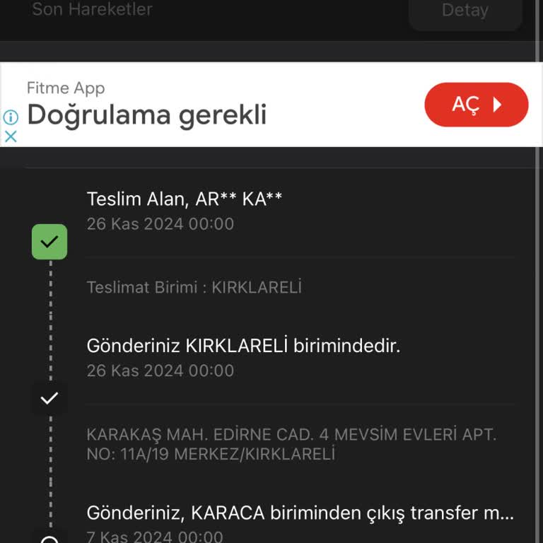 Kayıp Kargo: Yanlış Teslimat Ve 3 Haftalık Bekleyiş